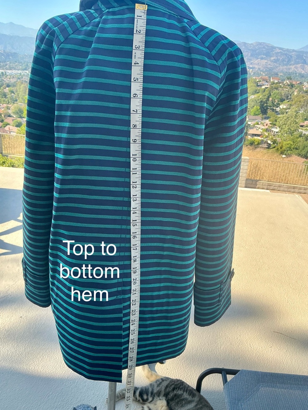 Coach short trench coat - Picture 14 of 15